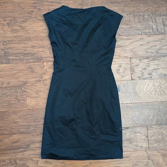 Ted Baker ELVA Dress Black Navy Blue sz 0 (XS) - Picture 3 of 5
